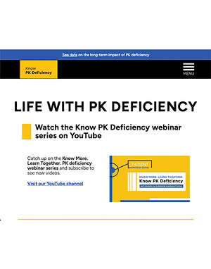 PK Deficiency Patient Testimonials